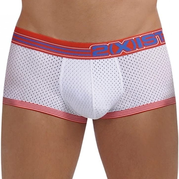2xist Sliq Mesh Trunk White size Medium - Picture 4 of 4